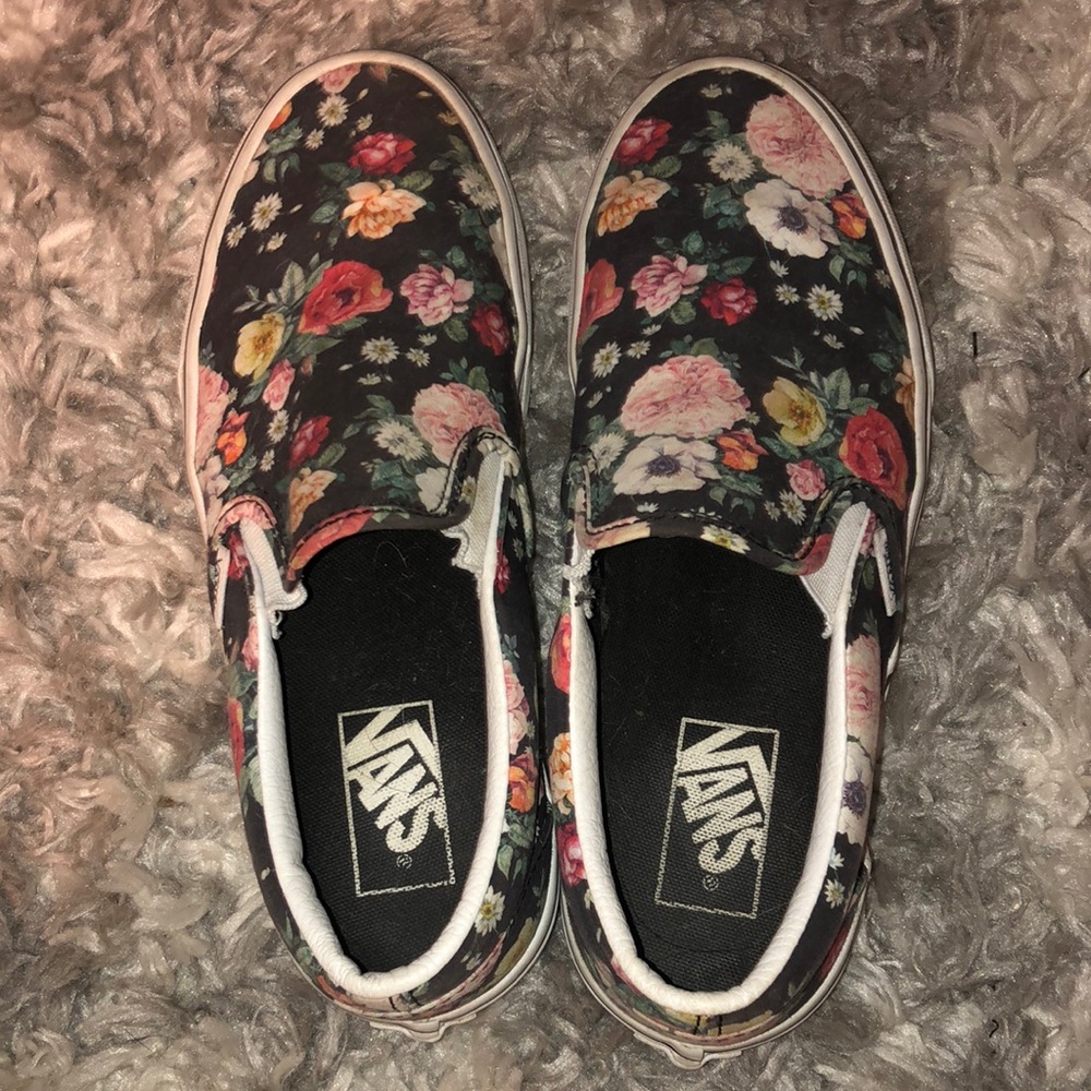 floral vans